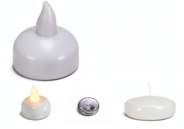 DragonflyDreams Waterproof Floating LED Tealights Romantic-2