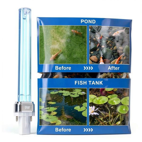 Mnvv 9W UV Bulb G23 Base Replacement Light Tube-5