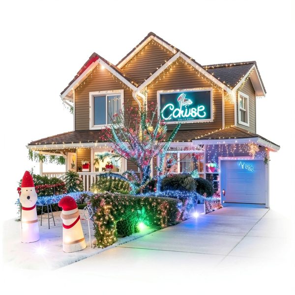POPOSOAP RGB Pond Lights Waterproof Multicolor LED Outdoor-7