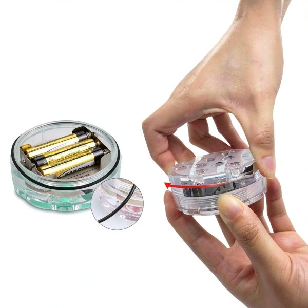 AZ Submersible LED Lights Remote Control Waterproof Pool-3