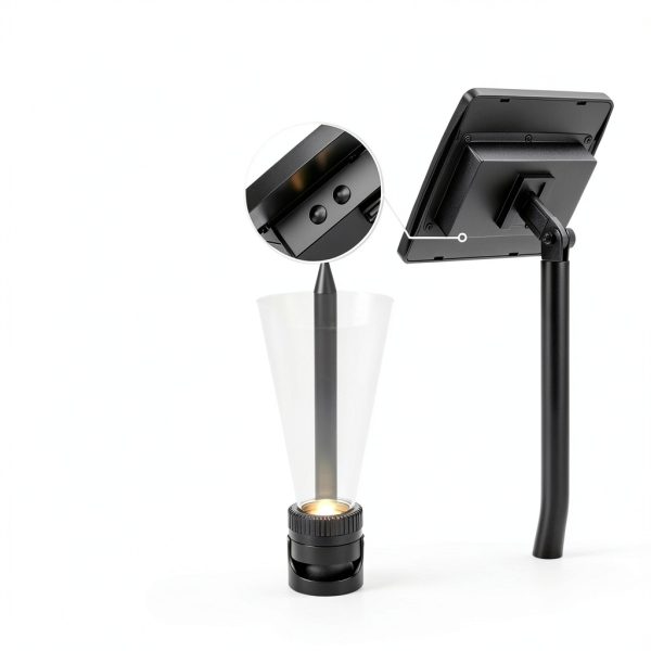 Solar Pond Lights Outdoor IP68 Waterproof Art Deco Design-4