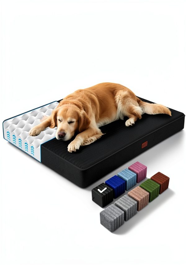 OhGeni Orthopedic Dog Bed Waterproof Washable Pet Supplies-0