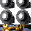 SUNVIE Submersible LED Pond Lights IP68 Waterproof 3W-0