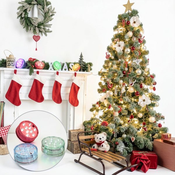 Mudder Submersible LED Lights Remote Control Waterproof-6