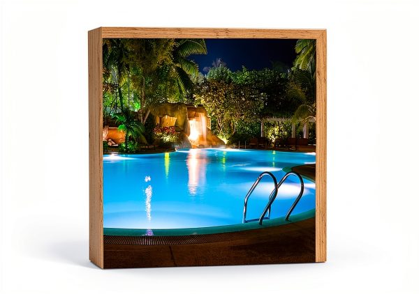 Solar Pond Lights Outdoor IP68 Waterproof Art Deco Design-3