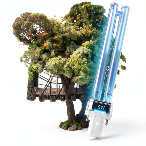 Mnvv 9W UV Bulb G23 Base Replacement Light Tube-2