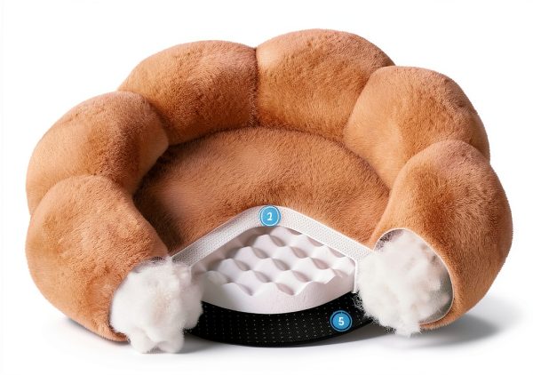 OhGeni Orthopedic Dog Bed Large Breed Waterproof Removable-7