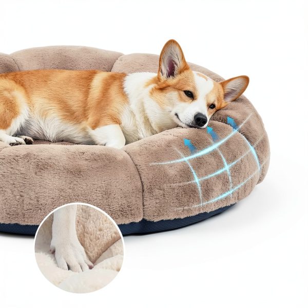 OhGeni Orthopedic Dog Bed Large Breed Waterproof Removable-3