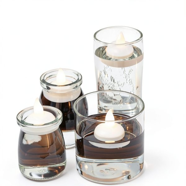 DragonflyDreams Waterproof Floating LED Tealights Romantic-3