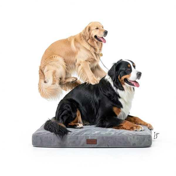 OhGeni Orthopedic Dog Bed Waterproof Washable Pet Supplies-6