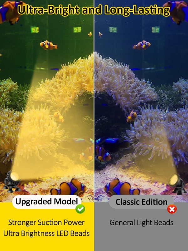 T-SUN Underwater Pond Lights LED RGB Remote Control-2