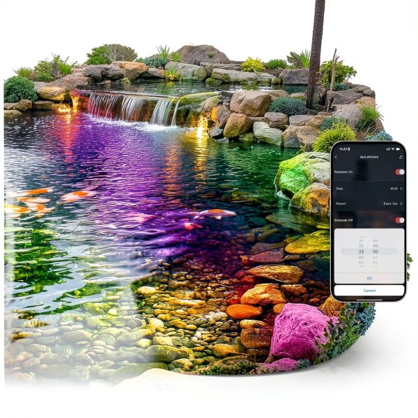 Pavo Frog Pond Light App Control Waterproof Outdoor Garden-3