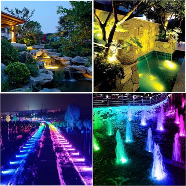Kooplicht Outdoor LED Pond Lights Waterproof Color Changing-4