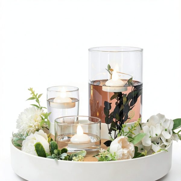 DragonflyDreams Waterproof Floating LED Tealights Romantic-4