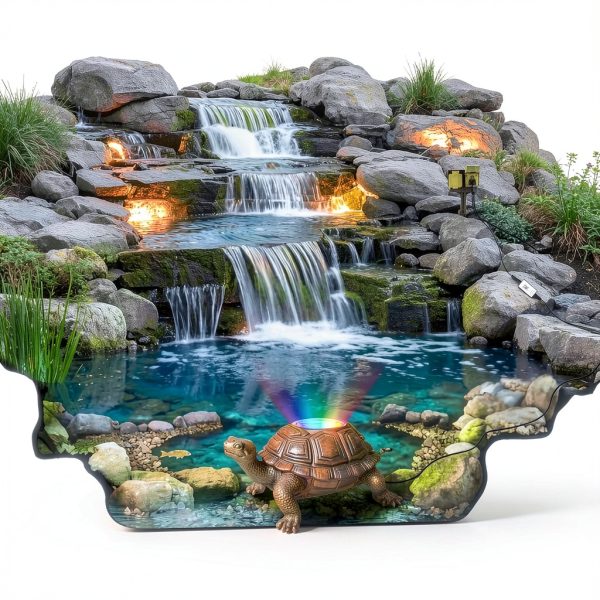 OSREE Smart Pond Light App Control Waterproof Turtle Design-1