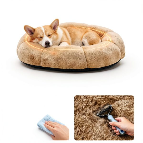 OhGeni Orthopedic Dog Bed Large Breed Waterproof Removable-1