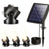 Solar Pond Lights Outdoor IP68 Waterproof Art Deco Design-8