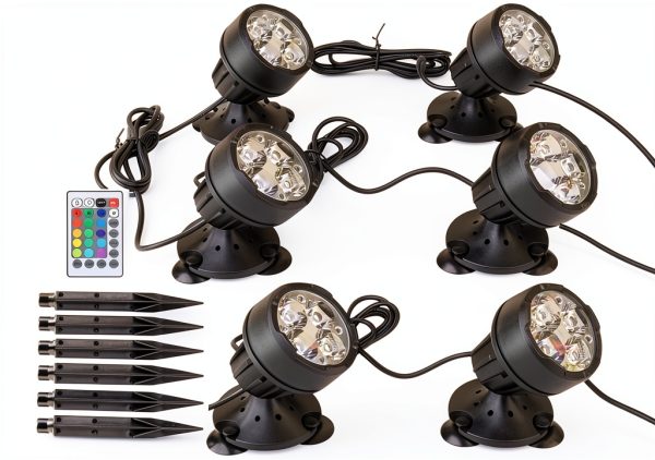 Pavo Outdoor LED Pond Lights Waterproof App Controlled-0