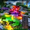 LyLmLe Smart Pond Lights App Control Stainless Steel-5