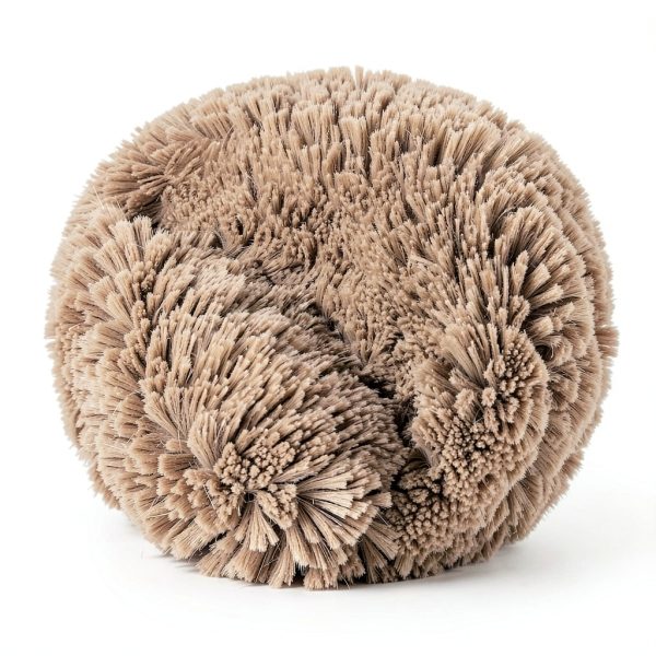 perpets Dog Bed Round Faux Fur 23x23 Grey Blue Model 427-2