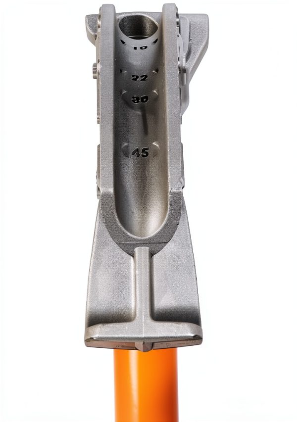 Klein Tools 51606 Aluminum Conduit Bender Full Assembly, 1/2-Inch EMT, Wide Food Pedal, Benchmark Symbols and Angle Setter-12