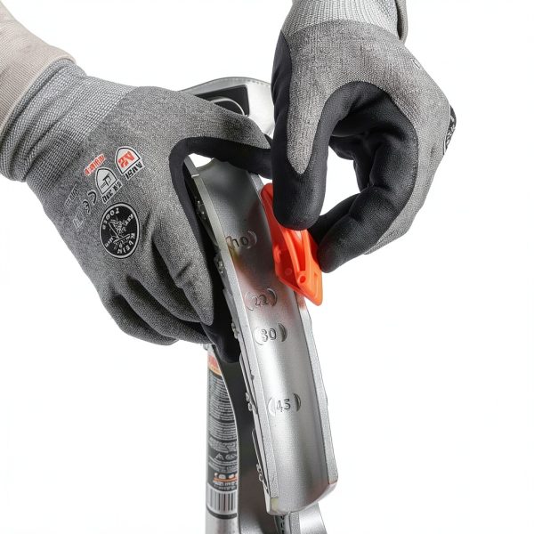 Klein Tools 51606 Aluminum Conduit Bender Full Assembly, 1/2-Inch EMT, Wide Food Pedal, Benchmark Symbols and Angle Setter-4