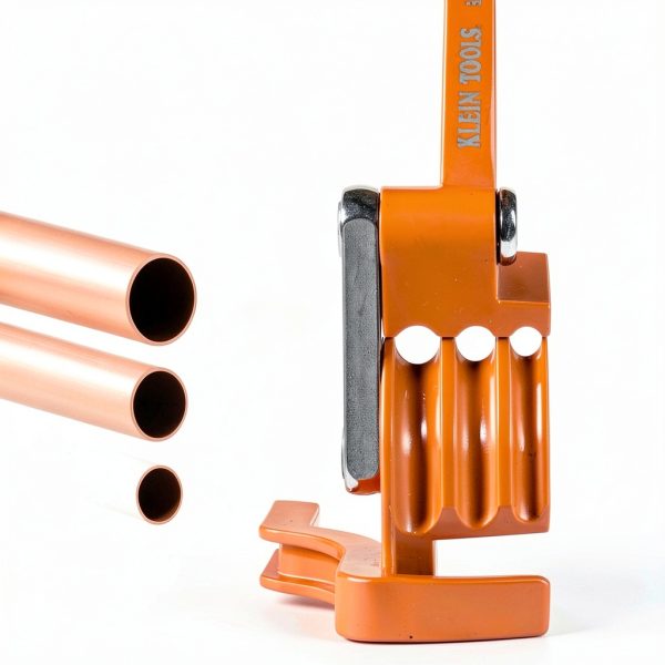 Klein Tools 3-in-1 Tube Bender 1/4-3/8 O.D. Tubing 180° Bends-1