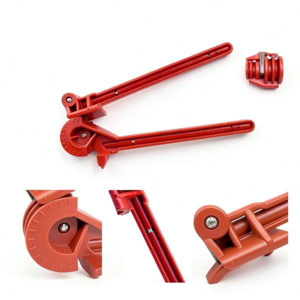 Tubing Bender TUBPRO 4-in-1 Hand Tool for Copper Brass Steel 0-180-4