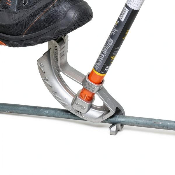 Klein Tools 51606 Aluminum Conduit Bender Full Assembly, 1/2-Inch EMT, Wide Food Pedal, Benchmark Symbols and Angle Setter-7
